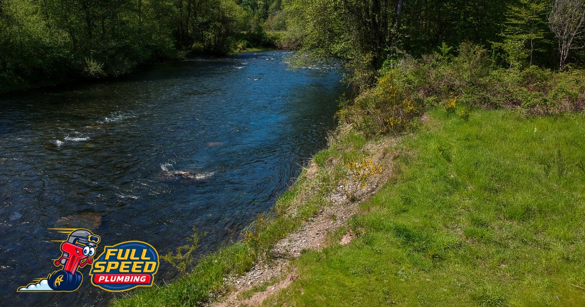 Image of a river in Auburn, Washington
